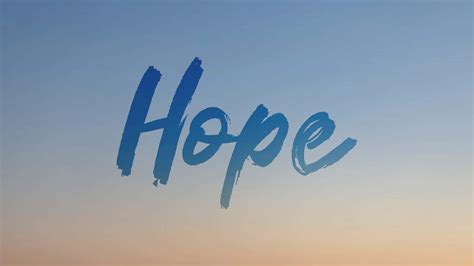 anderes wort für hope.
